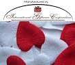 Heart Shaped Silk Rose Petals Wedding Favors Decor - 1000 Count - Red & White