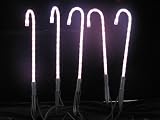Outdoor Living : 5 Candy Canes Path Lights Candy Cane series, a group of 5, 0.5M / stick