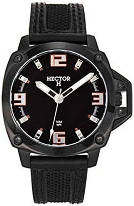 Hector Men's Black Dial Watch