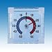 Produkt-Bild: Thermometer, Au&szlig;enthermometer Classic zur Fenstermontage (Scheibenmontage) 73 x 73 x 20 mm, F-25504