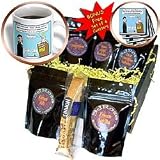 Rich Diesslins Funny Theology Cartoons - Calvin - Heaven Can Wait - Coffee Gift Baskets - Coffee Gift Basket