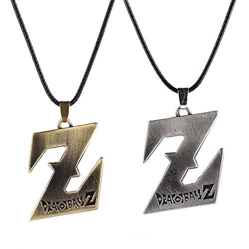 Us-DeSiGn : New Fashion Japanese Anime Dragon ball Z DBZ Saiyan Logo Alloy Pendant Cosplay Chain Necklaces Dragon ball Z necklace