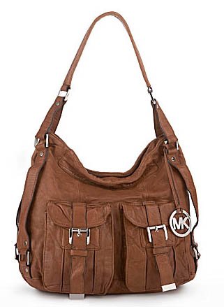 Michael Kors Princeton Luggage Leather Shoulder 