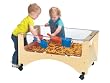 Jonti-Craft 2872JC Toddler See-Thru Sensory Table, Natural Birch