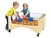 Jonti-Craft 2872JC Toddler See-Thru Sensory Table, Natural Birch