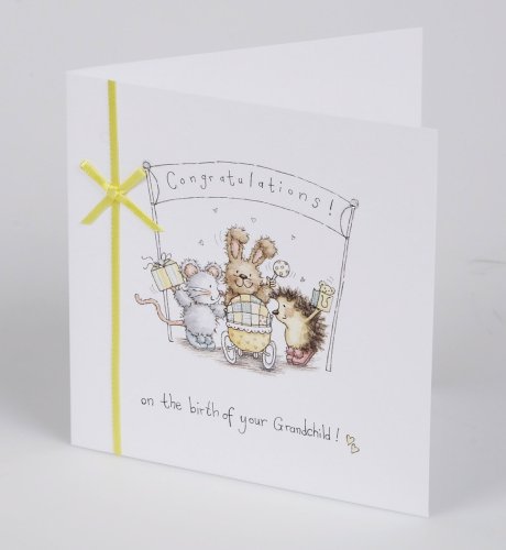 Country Bunch New Grandchild Card
