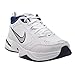 Nike Air Monarch IV Mens' Training Shoes White/Metallic Silver-Mid Navy 415445-102