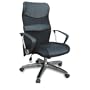 SixBros. Chaise de bureau pivotante noir - H-935-6/1319
