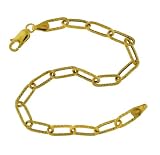 Diamond Link Bracelet in 9ct Yellow Gold