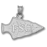 Florida State University FSU Spearhead Pendant (Silver)