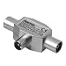 Hama Antennen-Verteiler Koax-Stecker - 2 Koax-Kupplungen