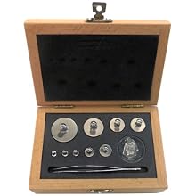 ETA hand2mind Stainless Steel Weights, metric (Set of 9)