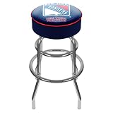 NHL New York Rangers Padded Bar Stool