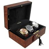 Orbita Zurigo 3 Watch Burl Collectors Case