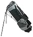 Sports : Longridge 7.5" DELUXE Stand Bag, schwarz/silber