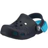 Crocs Electro Clog (Toddler/Little Kid),Navy/Electric Blue,12 M US Little Kid