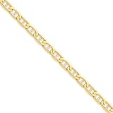 14k Gold 5.25mm Flat Anchor Chain