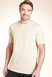 Pure Cotton Crew Neck Short Sleeve T-Shirt