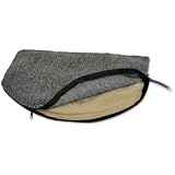 K&H Manufacturing 11.5 by 18-Inch Deluxe Igloo Style Heated Pad Cover, 40-Watt, Small