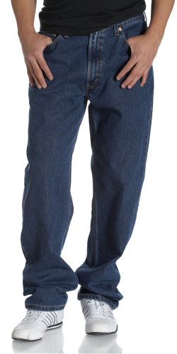 Buy Levi's Men's 550 Relaxed Fit Jean, Dark Stonewash, 29x30 online at Discounted New and Used prices. Delivered to your door with Off-The-Bookshelf.