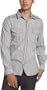 French Connection Men's Press Gang Woven Shirt,Darkest Blue,Large