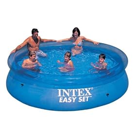 Intex Above Ground Swimming Pool (Clearview + Pump & Filter) 10' x 30"