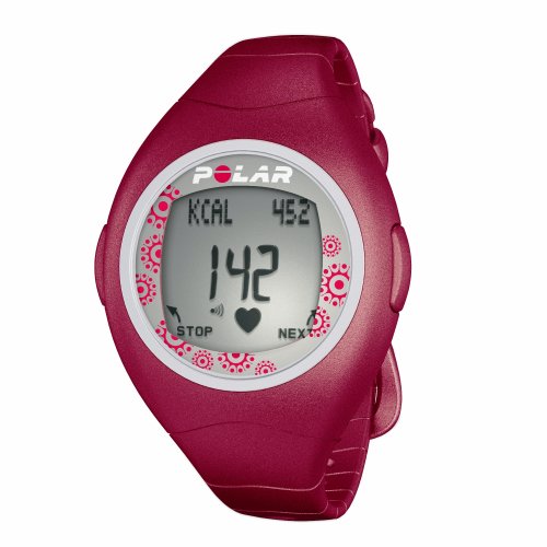 Polar F4 Ladies Red Heartrate Monitor