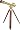 Barska Anchormaster 36x80mm Brass Refractor Telescope Telescopew/ Mahogany Floor Tripod