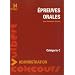 Epreuves orales : Cat�gorie C