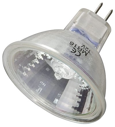 Goobay Halogen Spiegellampemit Schutzglas, SockelmR16, 20 W 36°Flood 3er Blister HAL MR16 20-36 S SB (3 Stück)