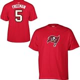 Reebok Tampa Bay Buccaneers Josh Freeman Name & Number T-Shirt Medium