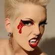 Bloodlust Glitter Eyes False Eyelashes Vampire Costume Makeup Xotic Eyes
