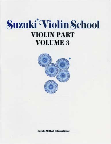 MusicalInstruments: Suzuki Violin School Volume 3   Book
