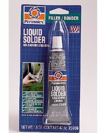 Permatex 25906 Liquid Solder, 1.5 Fl. Oz. Tube