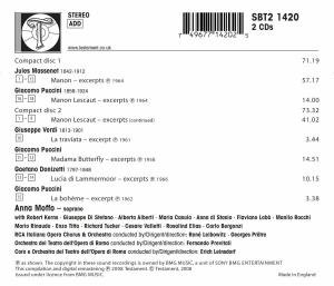 Anna Moffo sings Massenet, Puccini, Donizetti & Verdi under The Classical Store
