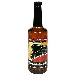 Big Train Chocolate Mint Syrup 750 milliliter, 25.4-Ounce Unit (Pack of 3)