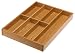 Kitchen & Housewares : Pomerantz Oak Cutlery Tray