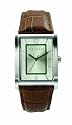 Ted Baker TE1007 Men's Watch with Brown Leather Strap and Silver Dial