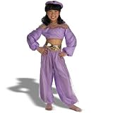 Aladdin Disney Jasmine Enchanted Role Play Deluxe Child Halloween Costume (7-8)