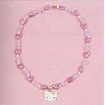 Hello Kitty Little Girls Flower Charm Necklace