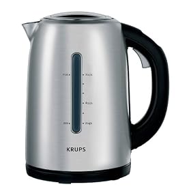 Krups FLF39W Rapid Boil Kettle, Electric, 3000w, 1.7 Litres