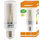 E27 108 LED [sebson®] (420lm - Warm-Weiß - 108 x 3528 SMD LED - 360º Abstrahlwinkel - E27 Sockel - 230V AC - 4W - Ø40×120mm)
