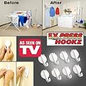 EX Press Hookz Drywall Hooks- Set of 8