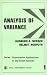 Analysis of Variance