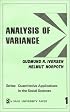 Analysis of Variance (Quantitative Applications in the Social Sciences)