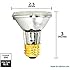 Luxrite 20613 38w 120v PAR20 Flood Eco Halogen Light Bulb 6-PACK