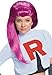 Rubie's Pokemon Jessie Adult Wig, Red, One Size