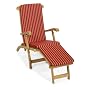 Steamer Cushion 2"hx19"wx74"d Harwood Crimson