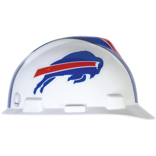 Hardhat - NFL Logo V-Gard Caps - 1-Touch Suspension (Buffalo Bills)