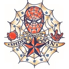  Marvel Comics Spiderman Web Sticker S-SPI-0023-C